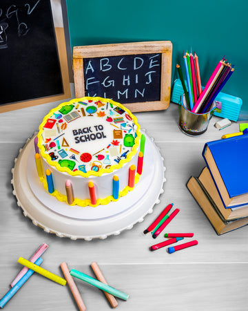 School Days Delight Cake - Back To School